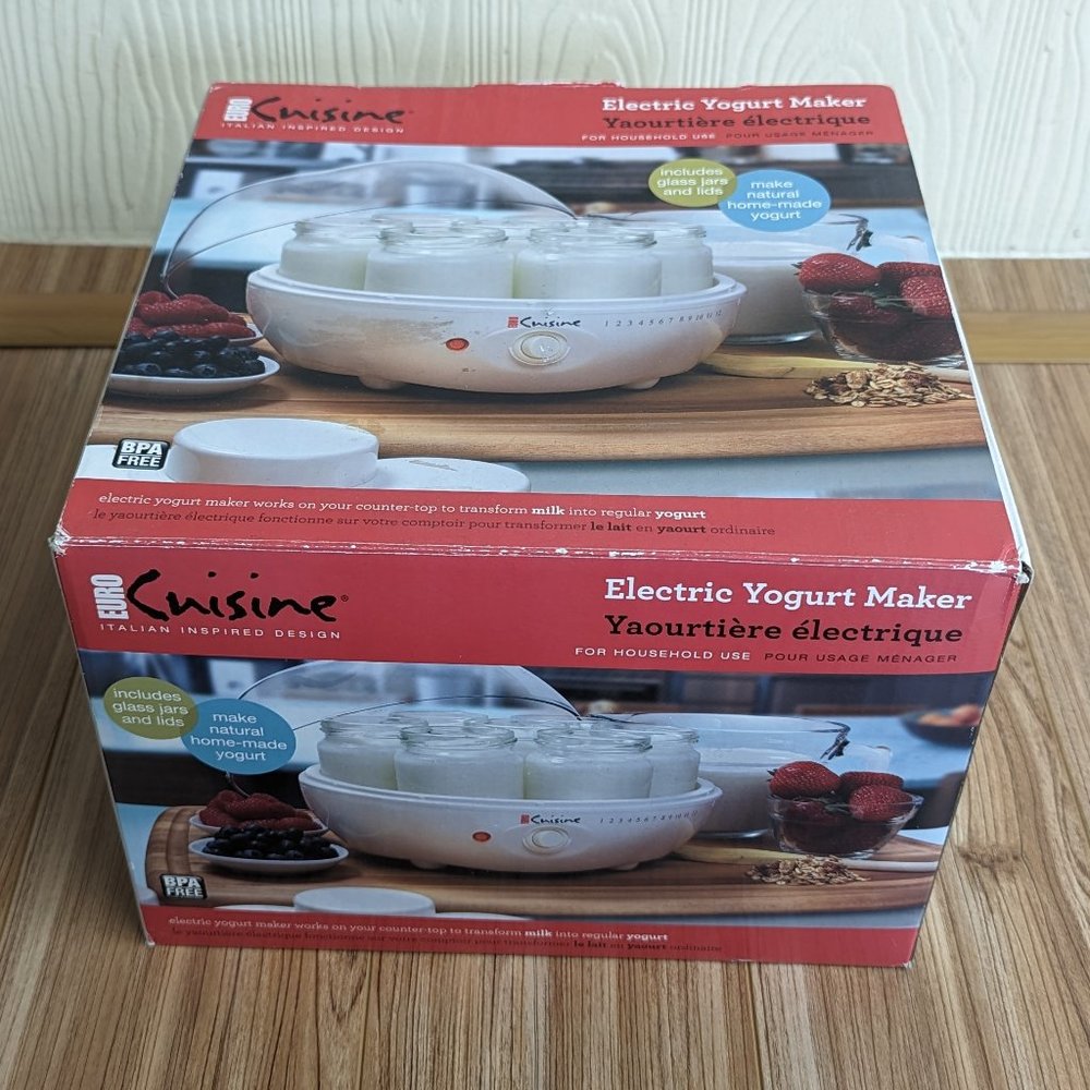 Euro Cuisine Brand Yogurt Maker - Opened but NEW